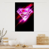 Supergirl roze poster (Keuken)