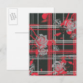 Supergirl Rozen Briefkaart (Voorkant / Achterkant)