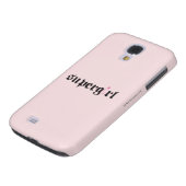 Supergirl Safety Pin Letter Case-Mate Samsung Galaxy Hoesje (Onderkant)