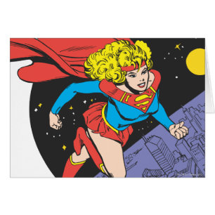 Supergirl saute dans l'espace
