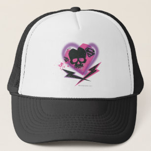 Supergirl Schedels en Bliksemflitsen Trucker Pet