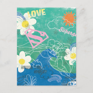 Supergirl Share the Spirit & Love Briefkaart