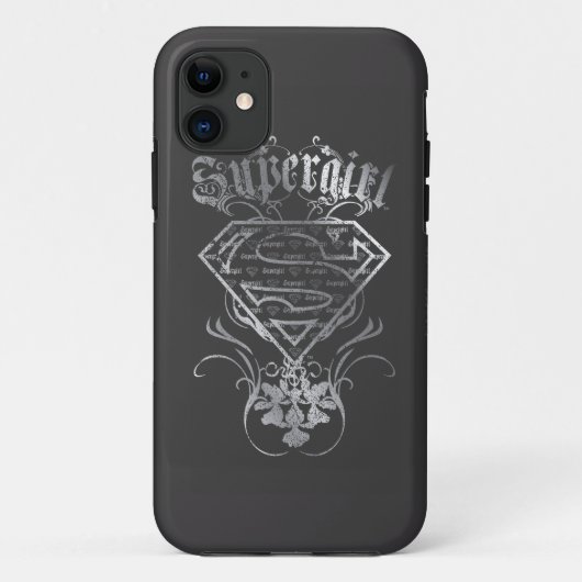 Supergirl Silver Logo Case-Mate iPhone Case (Achterkant)