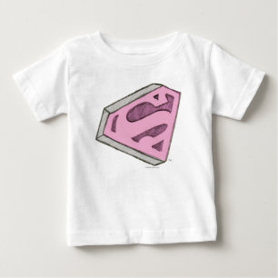 Supergirl Sketched Pink Logo