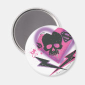 Supergirl Skulls en Lightning Magneet (Voorkant / Achterkant)