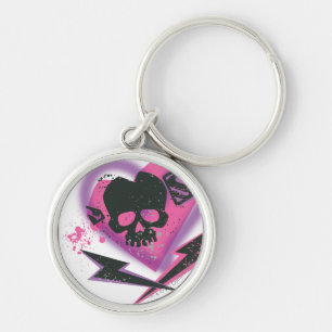 Supergirl Skulls en Lightning Sleutelhanger