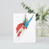 Supergirl Soars High Briefkaart (Staand voorkant)