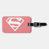 Supergirl Solid S-Schild Bagagelabel (Voorkant horizontaal)