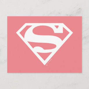 Supergirl Solid S-Shield Briefkaart