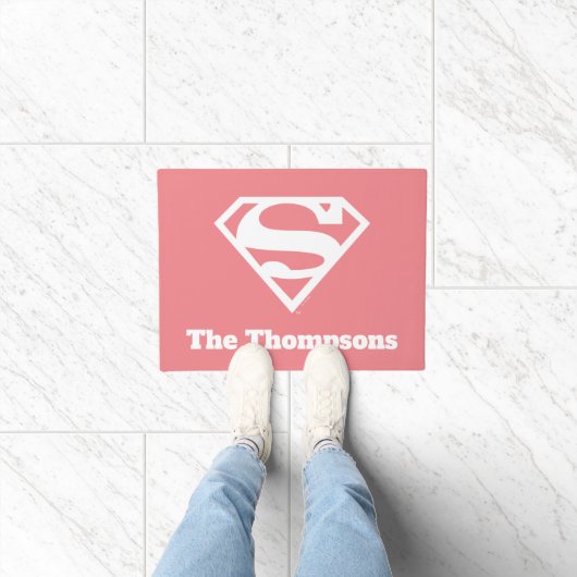 Supergirl Solid S-Shield Deurmat (Binnen)