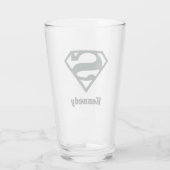 Supergirl Solid S-Shield Glas (Achterkant)