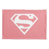 Supergirl Solid S-Shield Kussensloop (Achterkant)