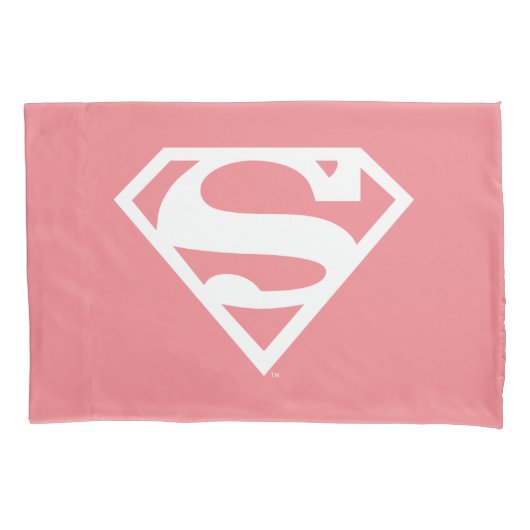 Supergirl Solid S-Shield Kussensloop (Voorkant)