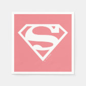 Supergirl Solid S-Shield Servet (Voorkant)