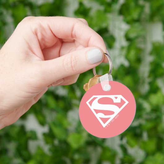 Supergirl Solid S-Shield Sleutelhanger (Hand)
