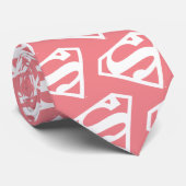 Supergirl Solid S-Shield Stropdas (Opgerold)