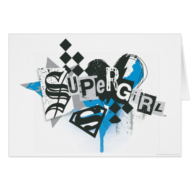 Supergirl spills en Splatter (Voorkant Horizontaal)