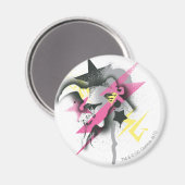 Supergirl Spray Paint Magneet (Voorkant / Achterkant)