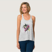 Supergirl Spray Paint Tanktop (Volledige Voorkant)