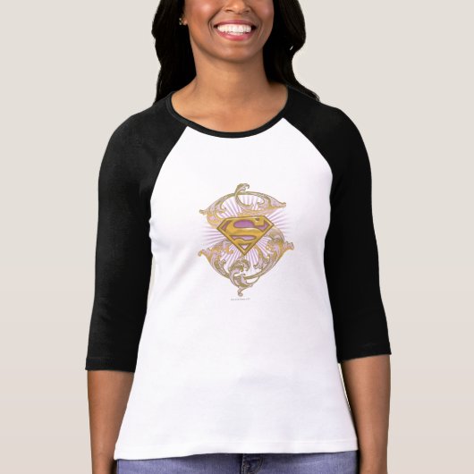 Supergirl Starbust Logo T-shirt (Voorkant)