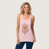 Supergirl Starbust Logo Tanktop (Volledige Voorkant)