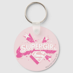 Supergirl Stars en Logo Sleutelhanger