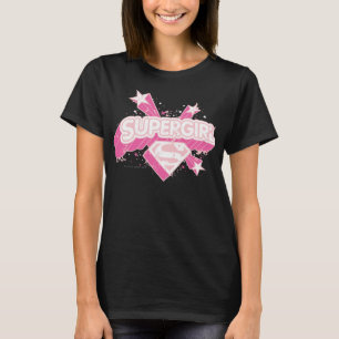 Supergirl Stars en Logo T-shirt