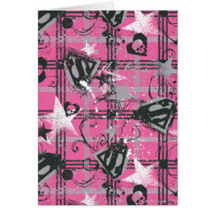 Supergirl Stars en Skulls Pattern