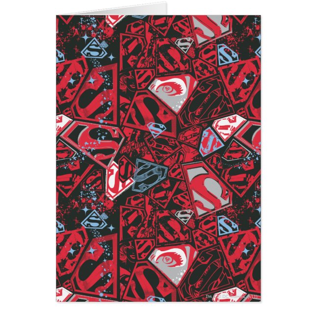 Supergirl Stary Red Pattern (Devant)