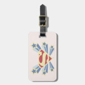 Supergirl Sterren S-Shield Bagagelabel (Voorkant verticaal)