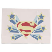 Supergirl Sterren S-Shield Groot Cadeauzakje (Achterkant)