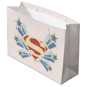 Supergirl Sterren S-Shield Groot Cadeauzakje (Achterkant Gekanteld)