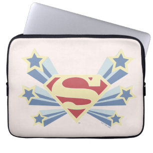 Supergirl Sterren S-Shield Laptop Sleeve