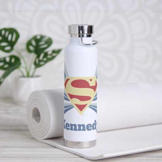 Supergirl Sterren S-Shield Waterfles (Yoga)