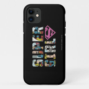 Supergirl-strip logo iPhone 11 hoesje