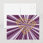 Supergirl Studded S-Shield Briefkaart (Voorkant / Achterkant)