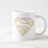 Supergirl Studded S-Shield Extra Grote Beker (Rechts)