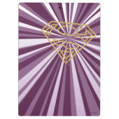 Supergirl Studded S-Shield Klembord (Achterkant)