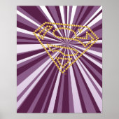 Supergirl Studded S-Shield Poster (Voorkant)