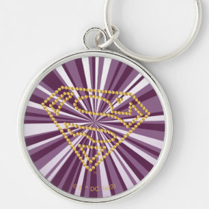 Supergirl Studded S-Shield Sleutelhanger