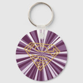 Supergirl Studded S-Shield Sleutelhanger (Achterkant)