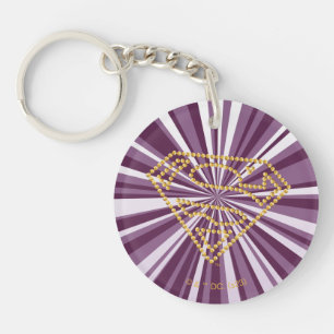 Supergirl Studded S-Shield Sleutelhanger