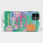 Supergirl Sun en Love Case-Mate iPhone Case (Achterkant (horizontaal))