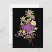 Supergirl Surf Logo Briefkaart (Voorkant / Achterkant)