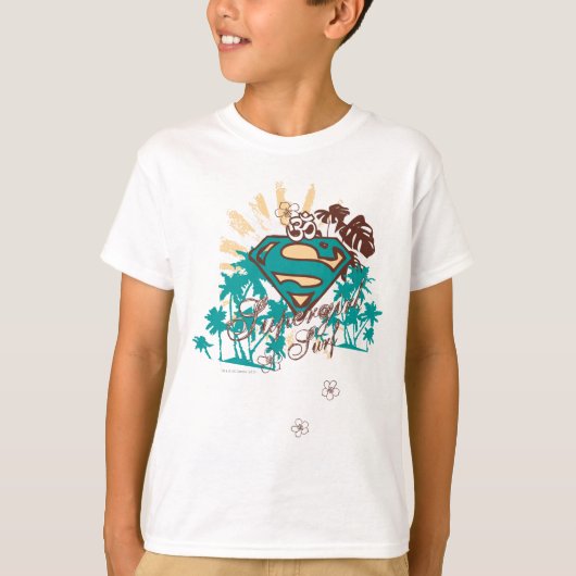 Supergirl Surf T-shirt (Voorkant)