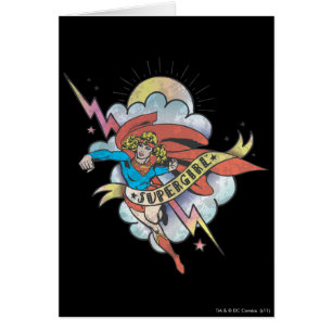 Supergirl Tattoo voor het geven van licht
