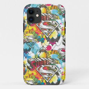Supergirl The Lux Pattern iPhone 11 Hoesje