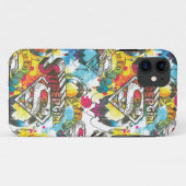 Supergirl The Lux Pattern Case-Mate iPhone Case (Achterkant (horizontaal))