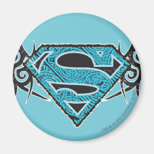 Supergirl Tribal Pattern-Logo Magneet