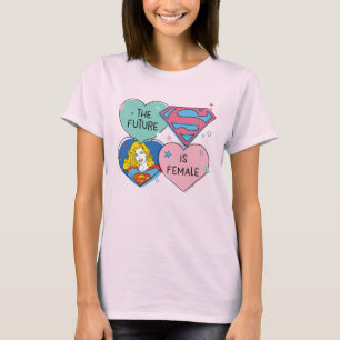 Supergirl uit deze wereldgrafische weergave t-shirt